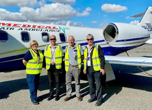 LOMBOK TO PERTH MEDEVAC