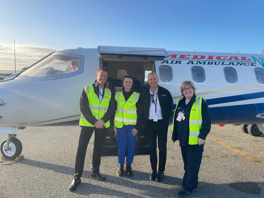 CHRISTMAS ISLAND MEDICAL FLIGHT