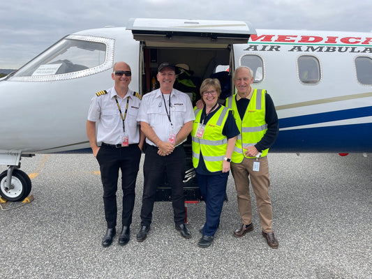 PHUKET TO ADELAIDE MEDICAL FLIGHT