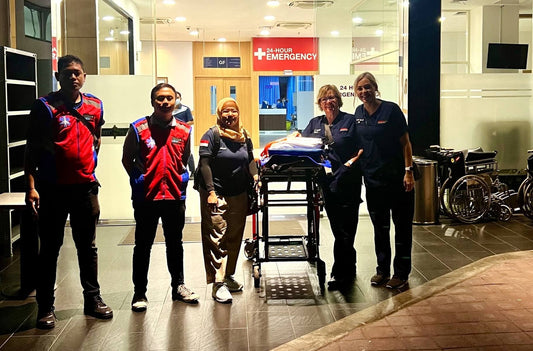 BALI TO SYDNEY MEDEVAC