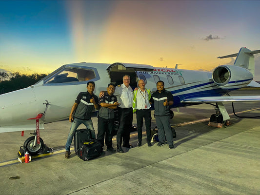 JAPAN TO PERTH MEDEVAC FLIGHT