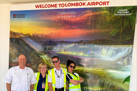SAFE RETURN FROM LOMBOK!